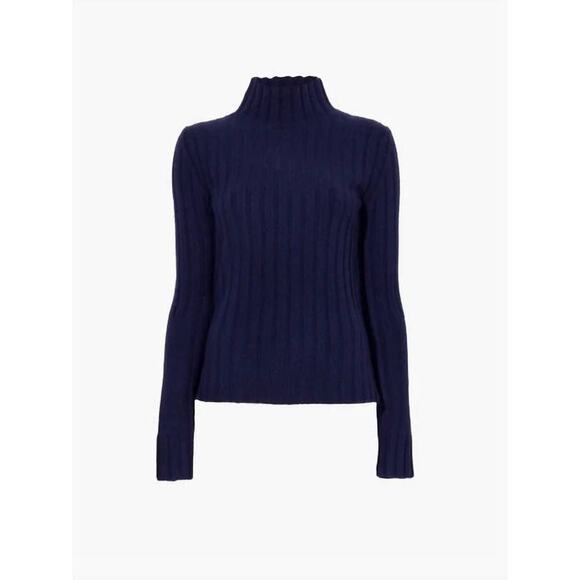 Proenza Schouler Haven Turtleneck Sweater in Navy S - Picture 6 of 6